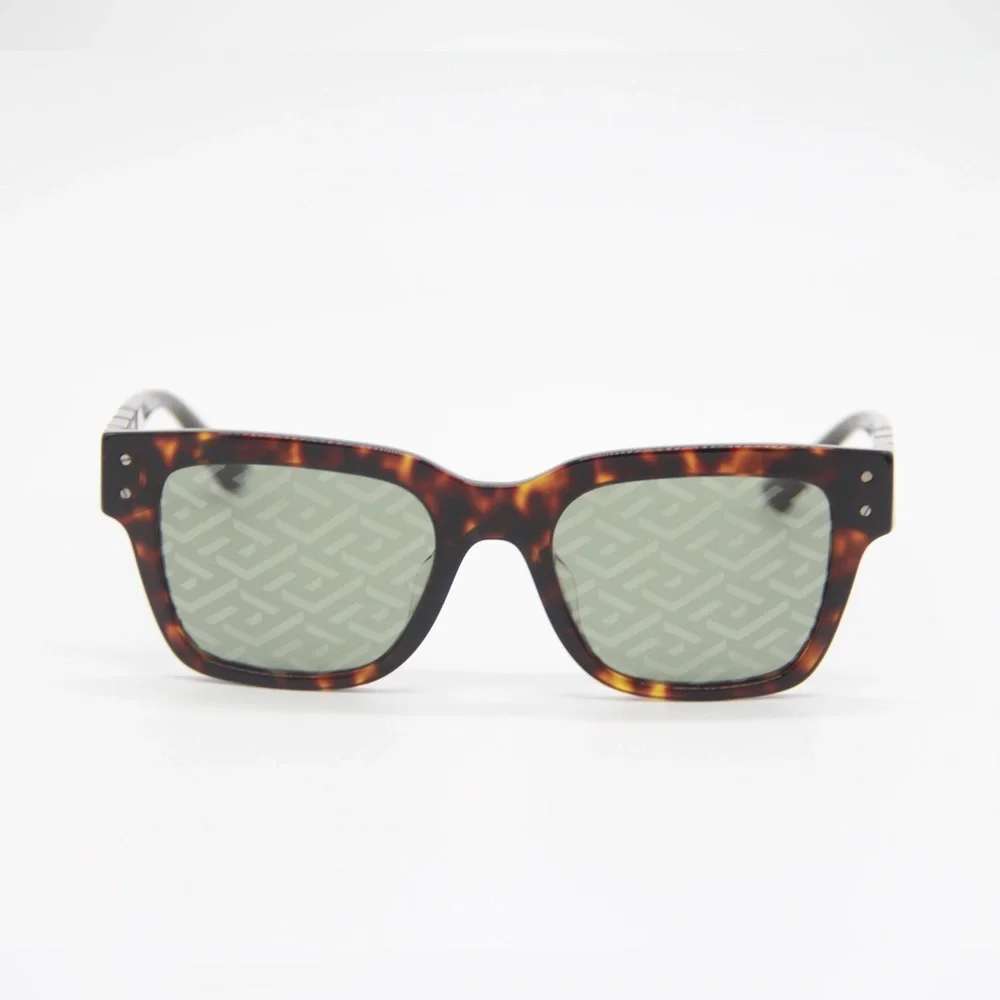 NEW VERSACE VE4421F 108/V8 VERSACE SUNGLASSES MOD 4421-F BROWN EYEWEAR VE4421